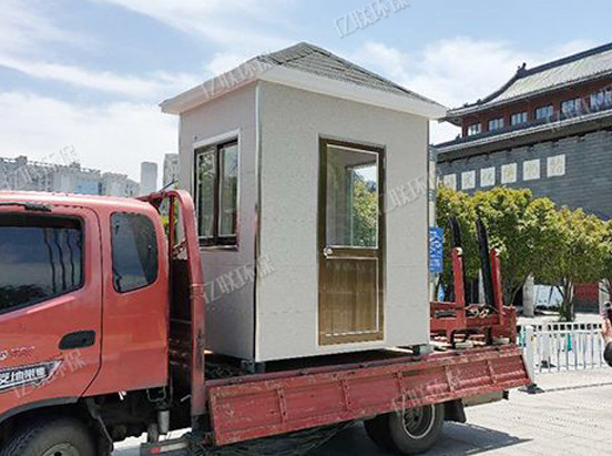金属雕花板岗亭价格